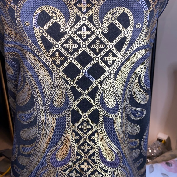 Beautiful Black Print sleeveless dress - Picture 3 of 5